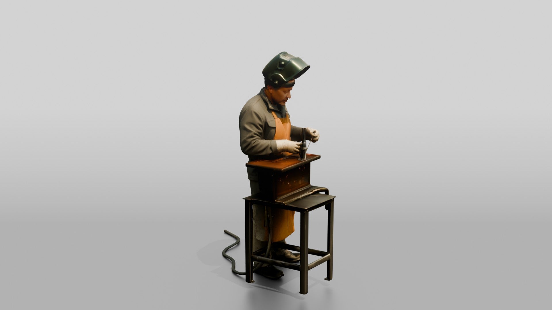 Construction Worker Man 04