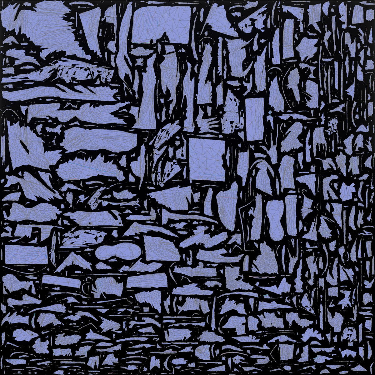 Construction Worker Woman 97 - UV layout, normal map