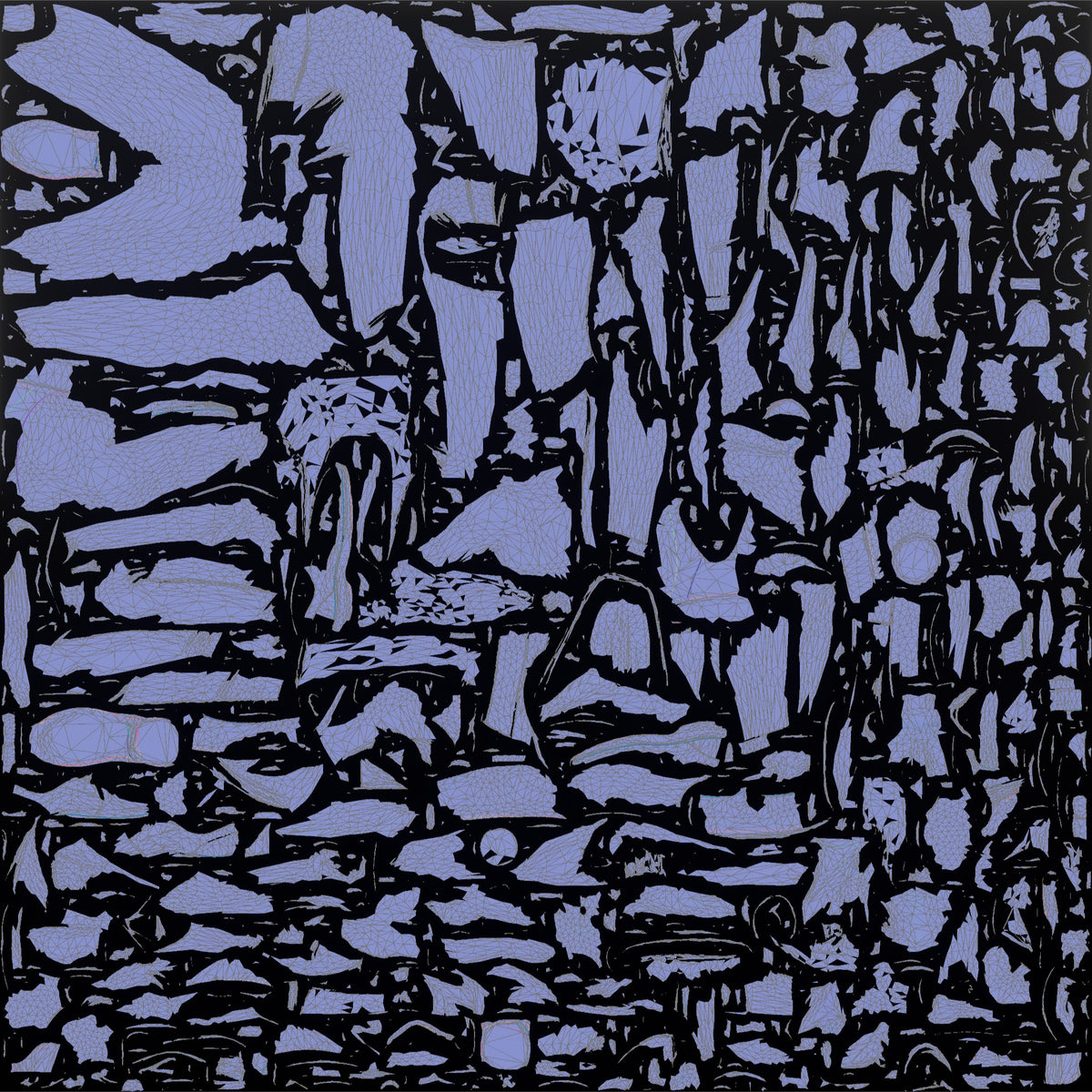 Weightlifter Woman Holding A Kettlebell In A Goblet Squat Position - UV layout, normal map