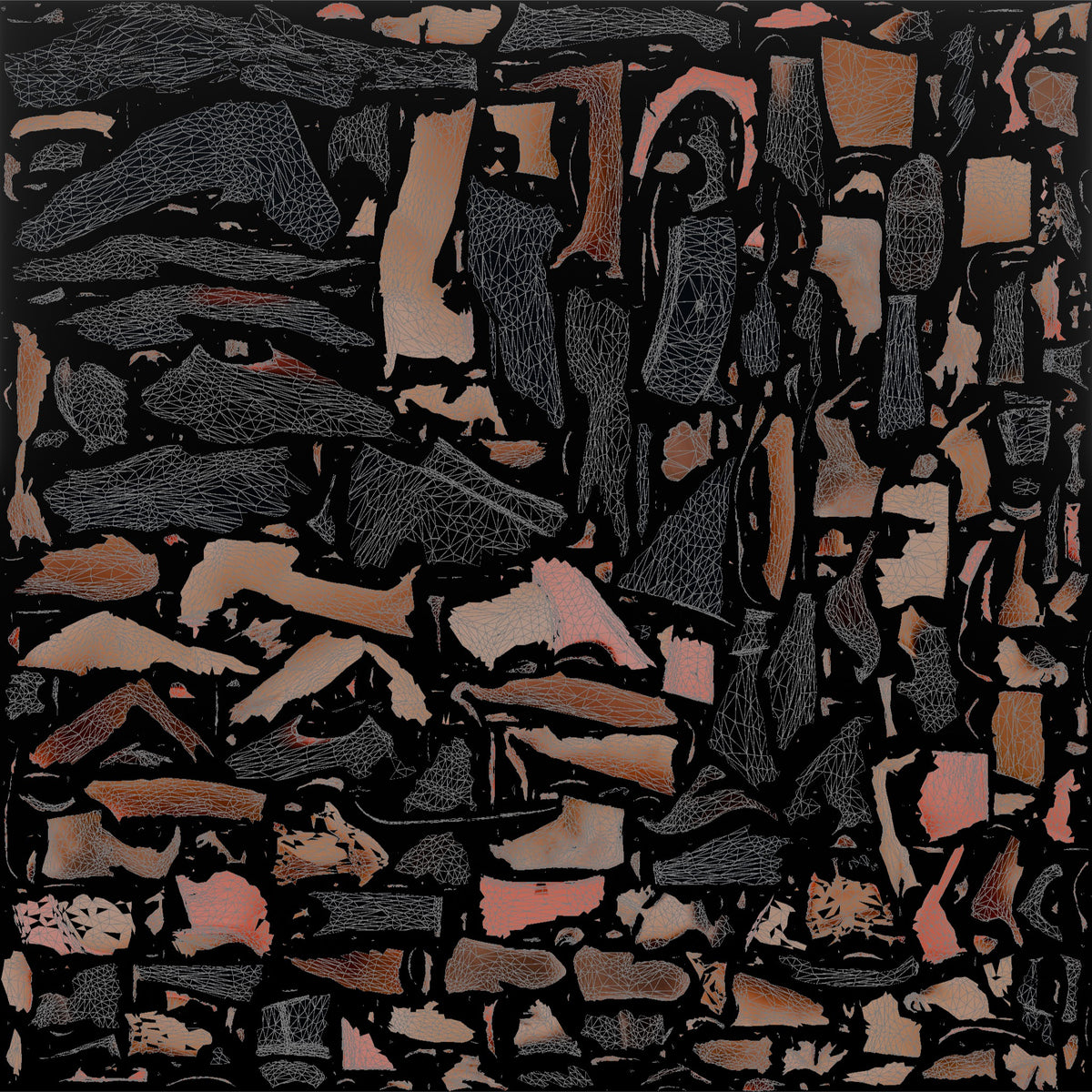 Bodyweight Athlete Woman Holding A Plank Position - UV layout, base color map