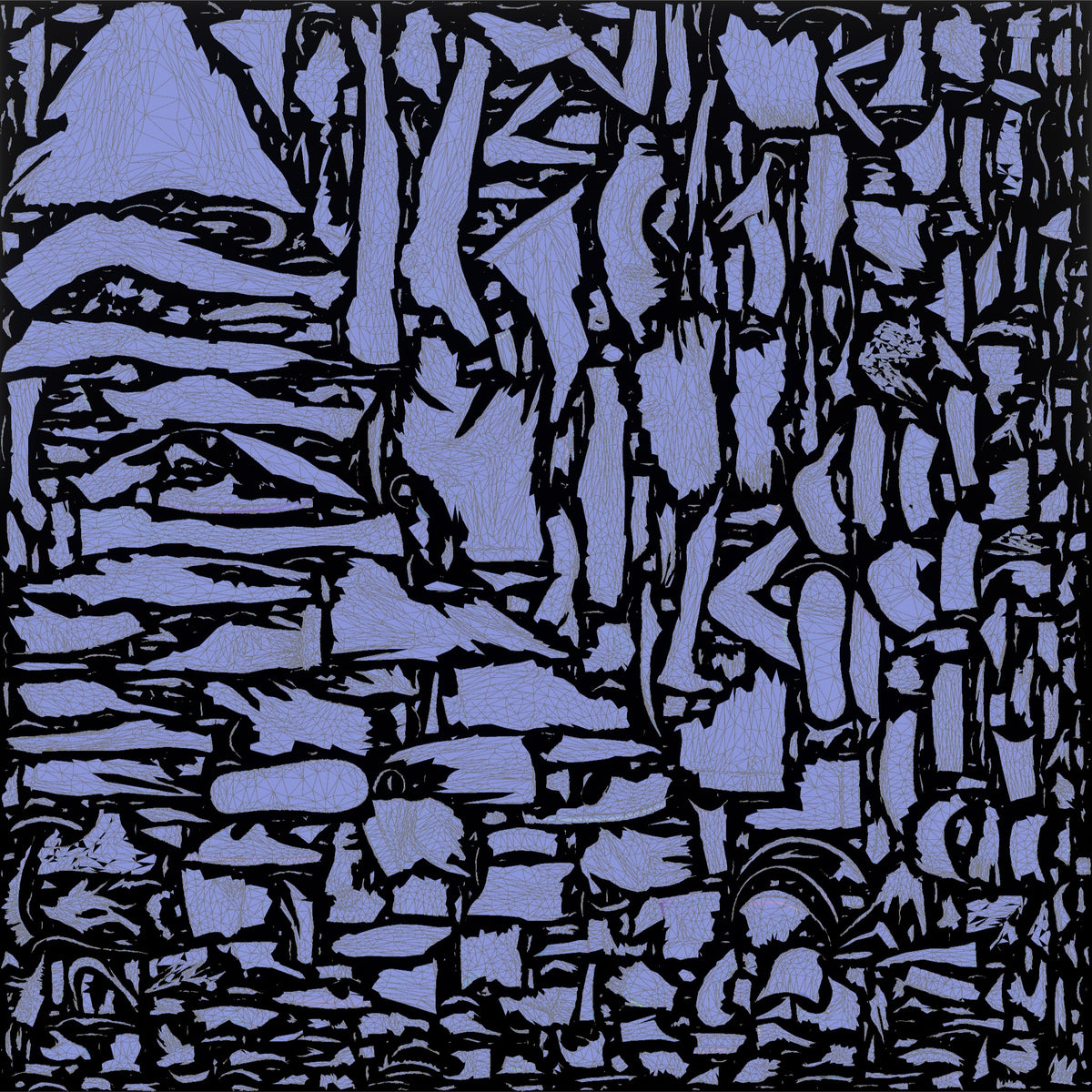 Woman Tying Back Her Hair - UV layout, normal map