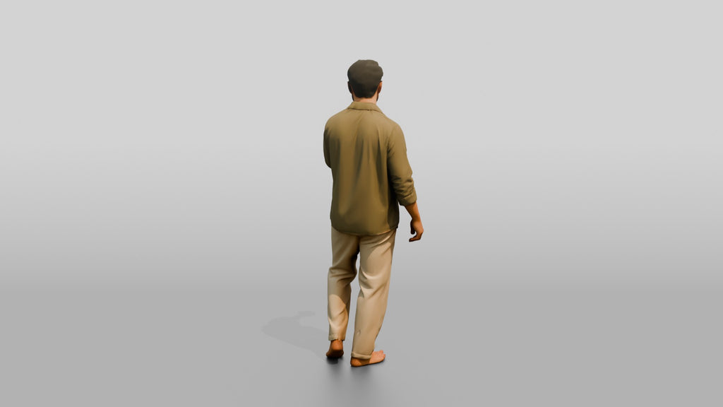 Man with an Orange Cocktail