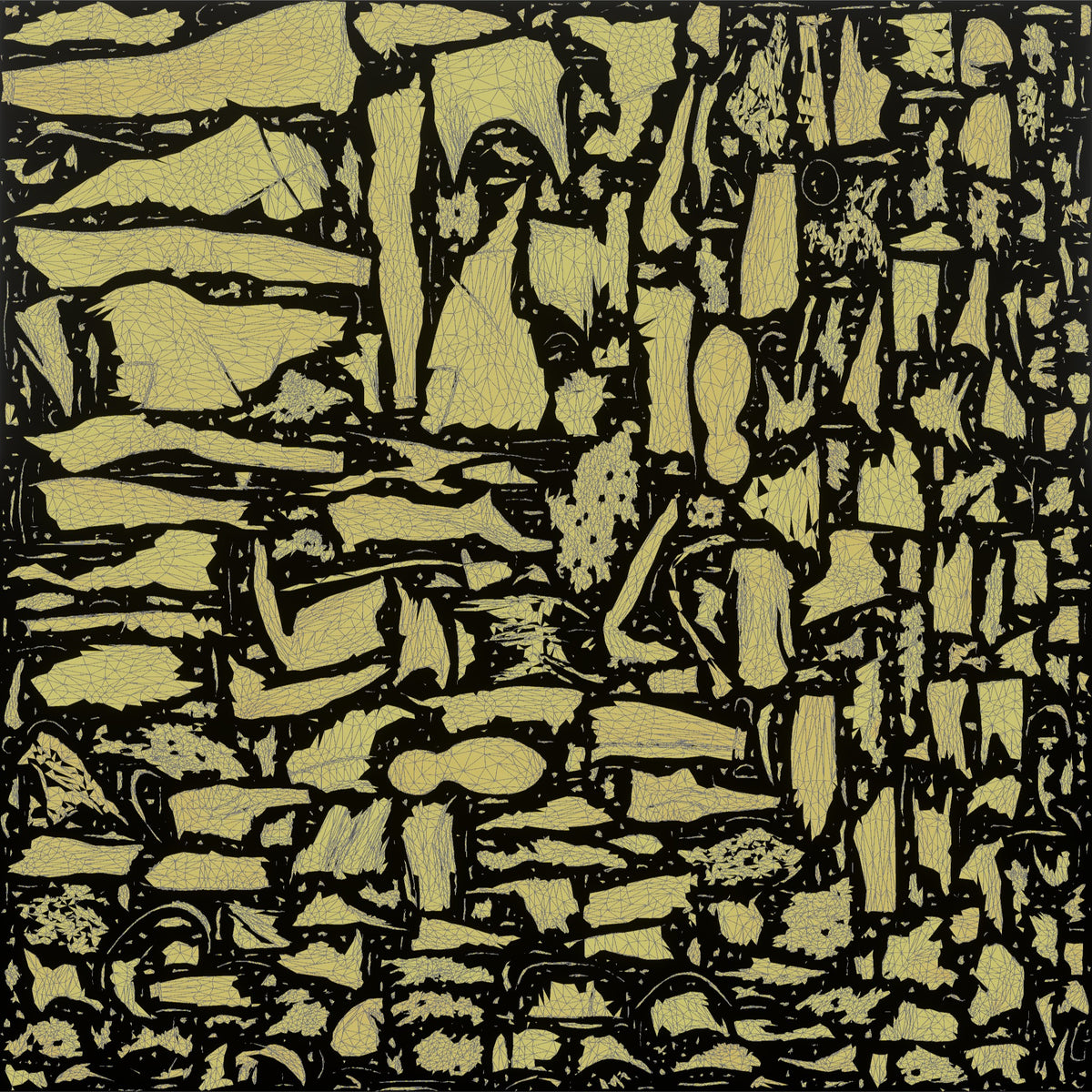 Physique Model Woman Standing With Hands On Hips, Chest Out, Confident Pose - UV layout, metallic roughness map