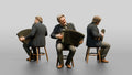 Accordion Player with Button Accordion