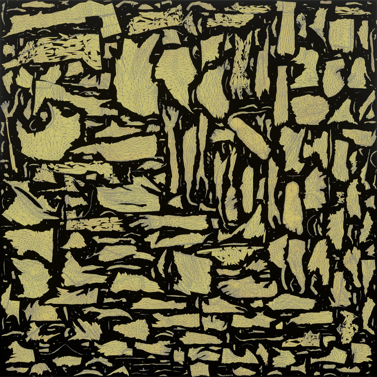Fitness Influencer Man Standing Straight, Arms Relaxed At Sides - UV layout, metallic roughness map