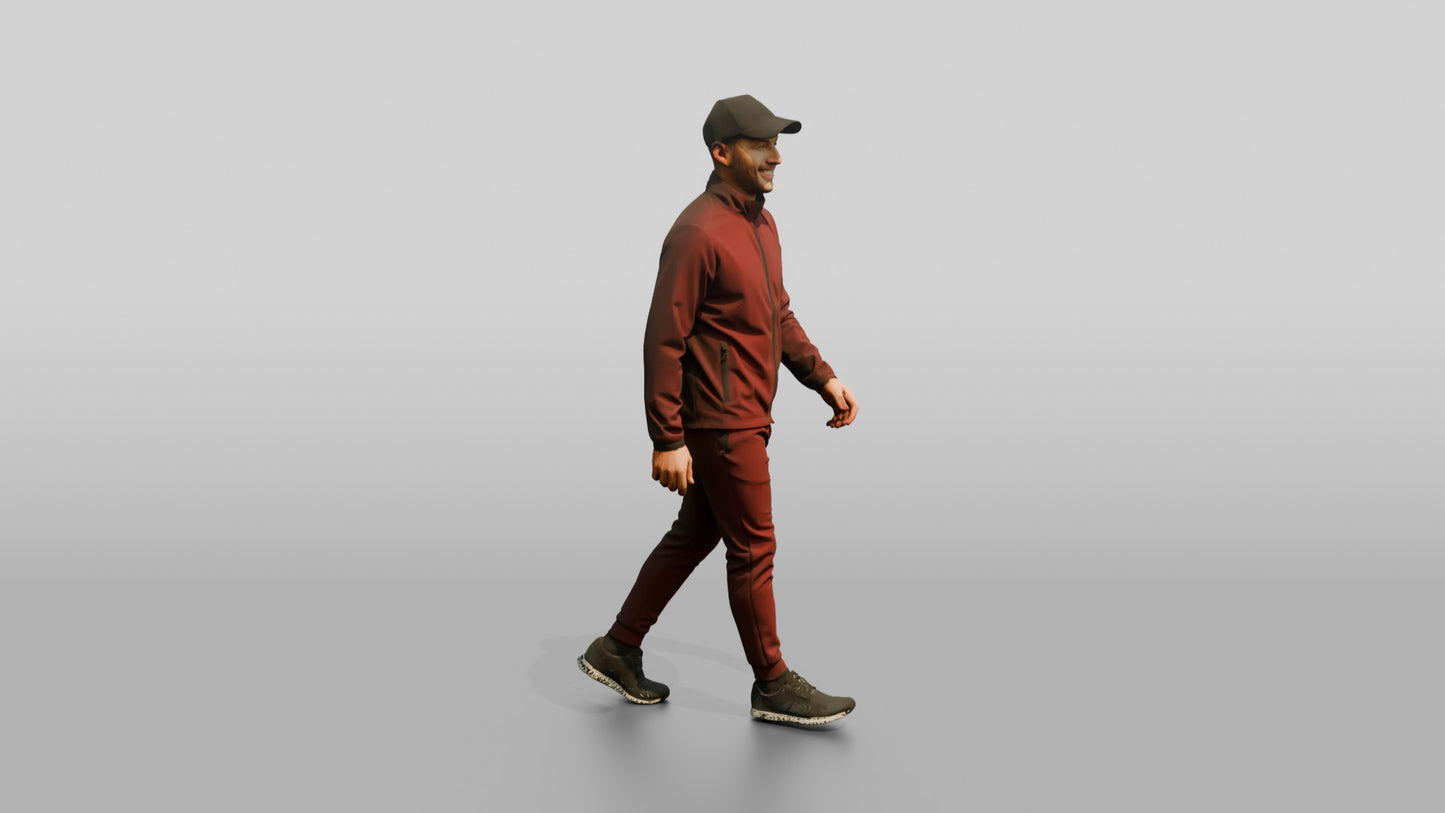 Sporty Athleisure Man 07