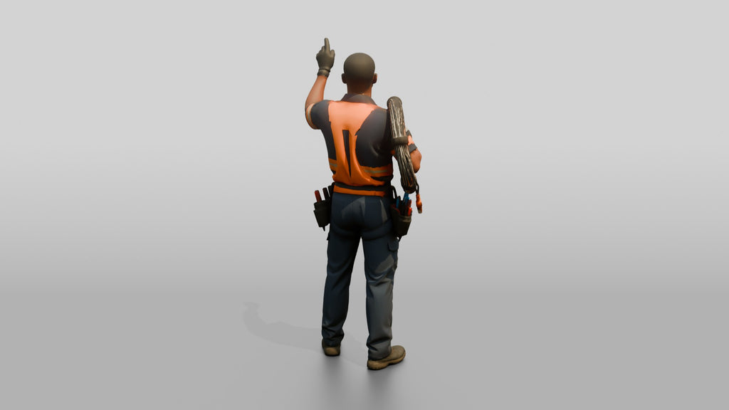 Construction Worker Man 89