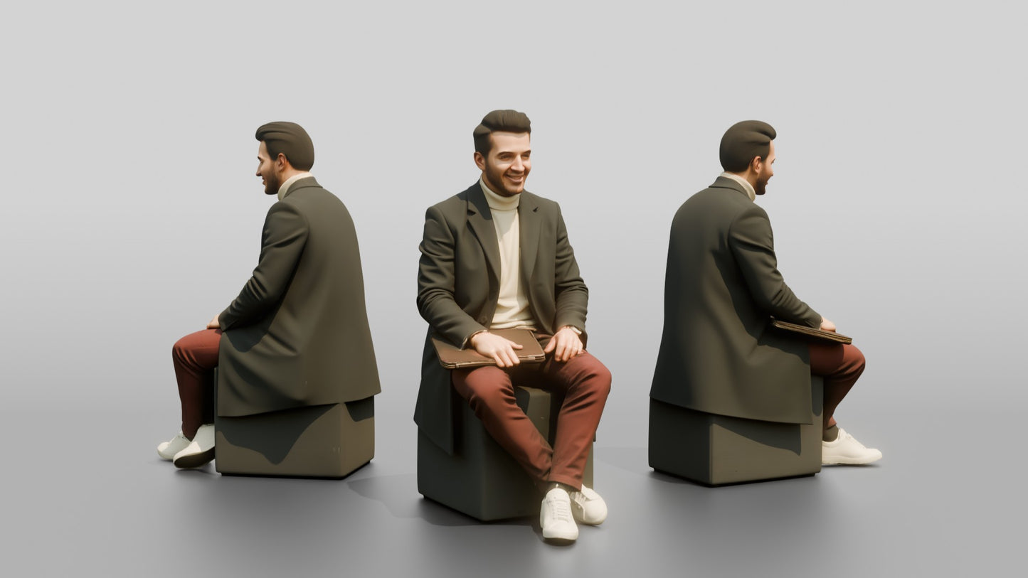 Smart Casual Professional Man 05