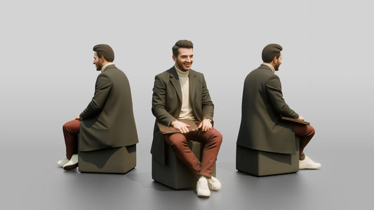 Smart Casual Professional Man 05