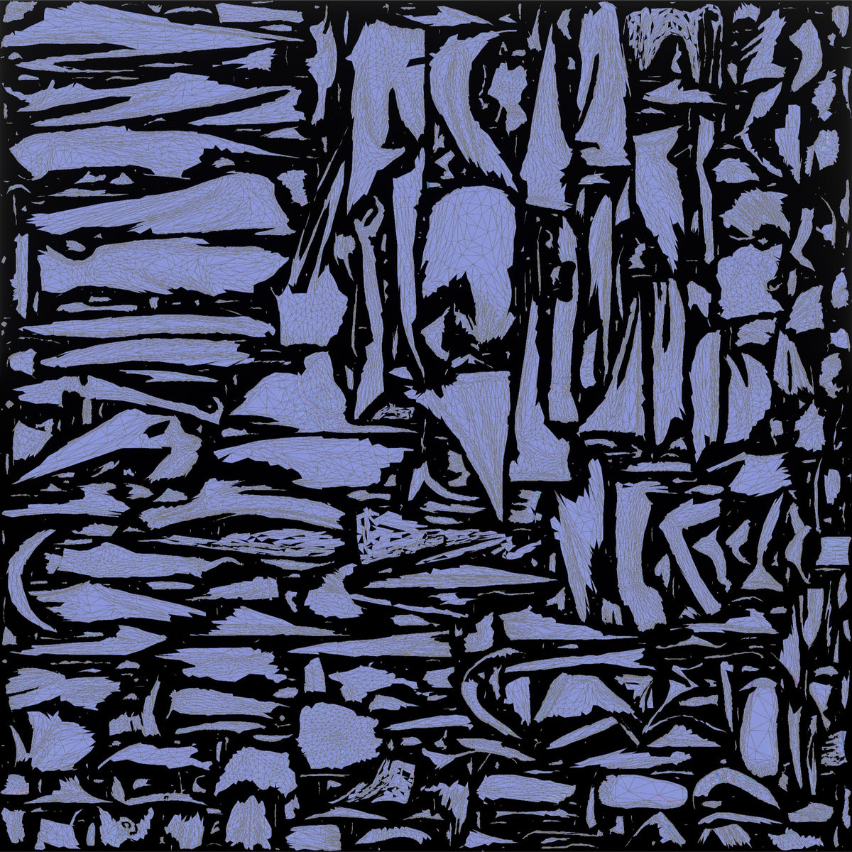 Woman Stretching Overhead Shoulder - UV layout, normal map