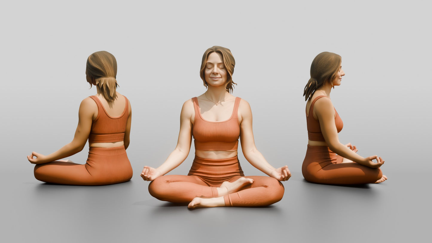 Lotus Meditation Woman