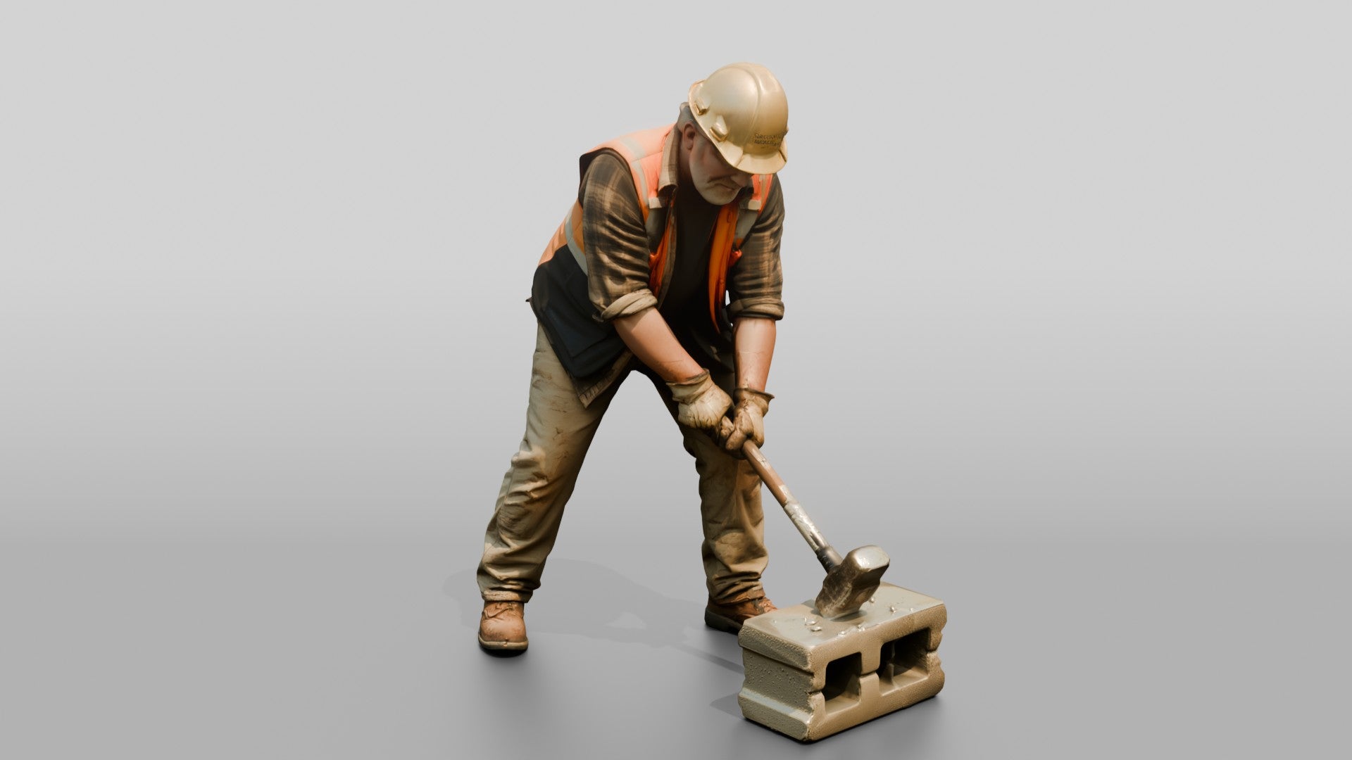Construction Worker Man 21