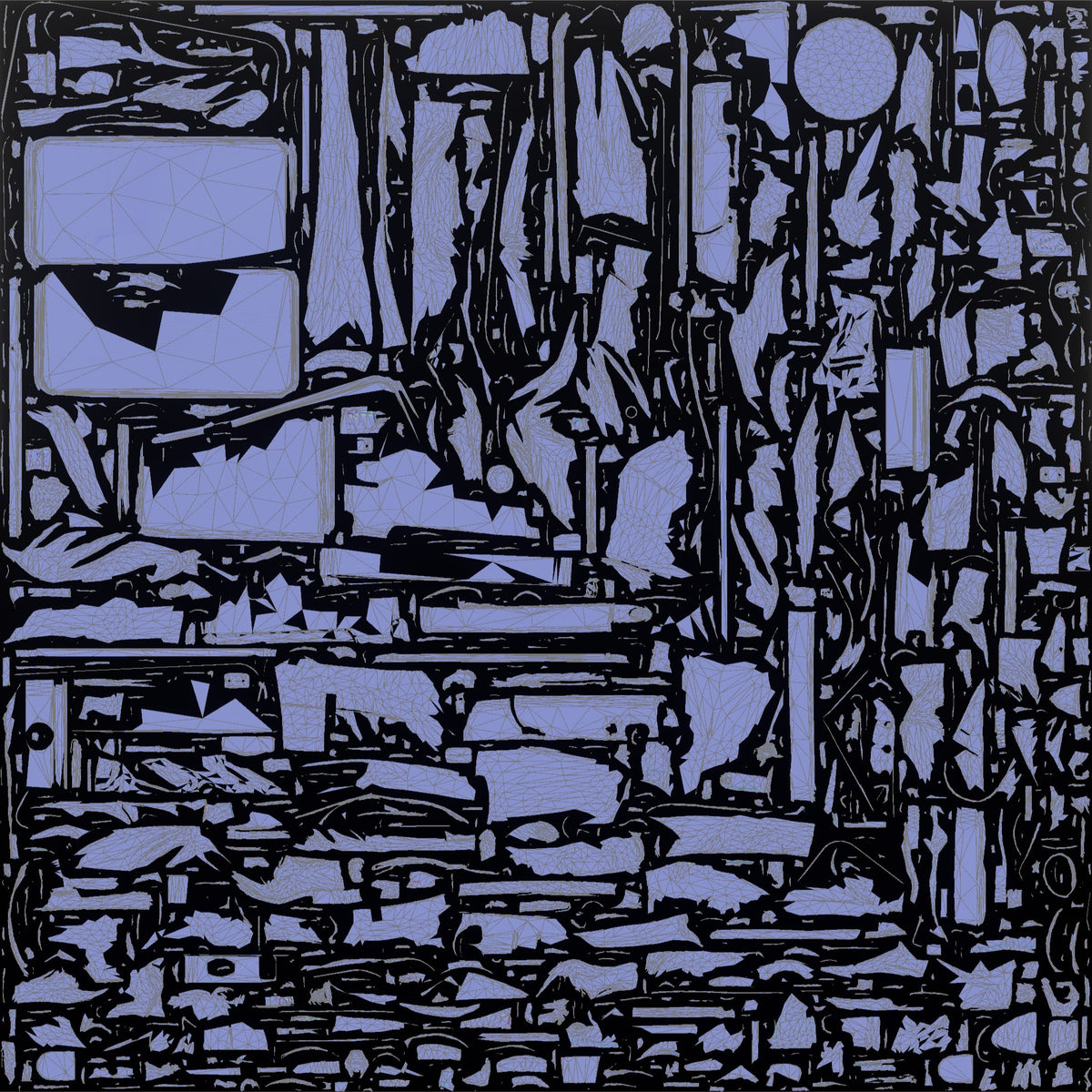 Bellhop Man Carrying Two Suitcases, One In Each Hand - UV layout, normal map