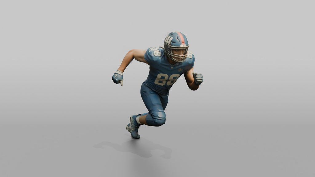 Tight End Releasing into a Crossing Route