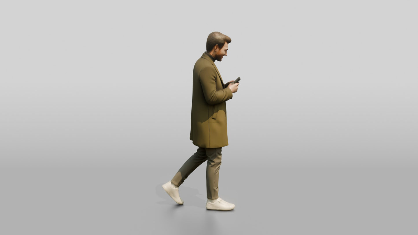 Smart Casual Professional Man 01