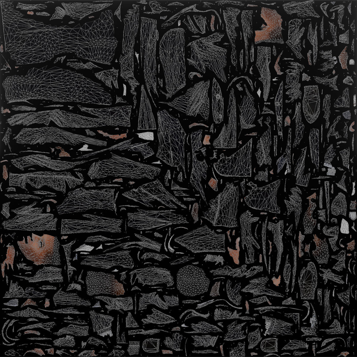 Door Staff Man Standing With Hands Clasped In Front, Formal Posture - UV layout, base color map