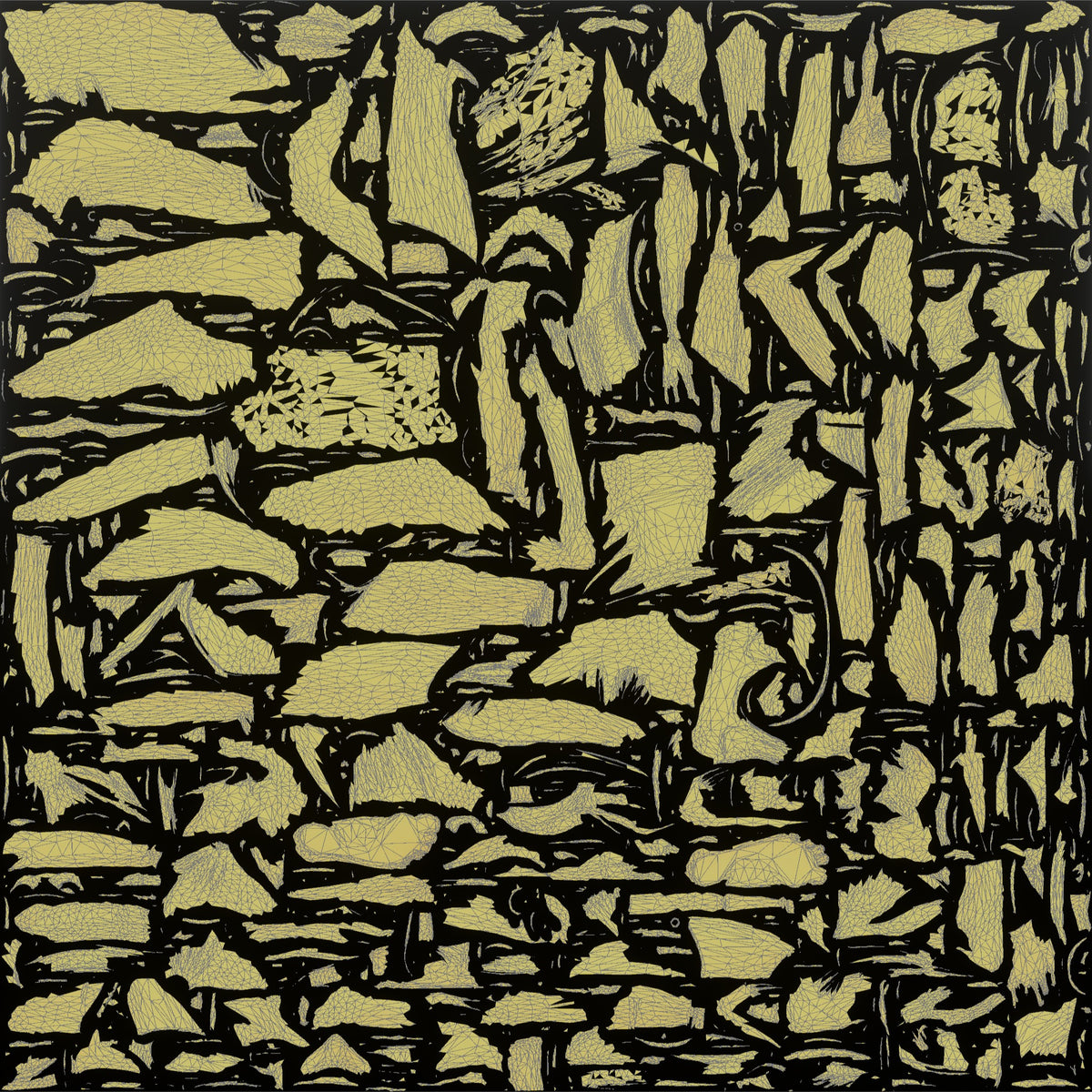 Bodyweight Athlete Woman Holding A Deep Squat Position, Arms Crossed - UV layout, metallic roughness map