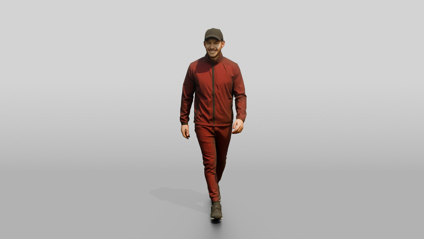Sporty Athleisure Man 07