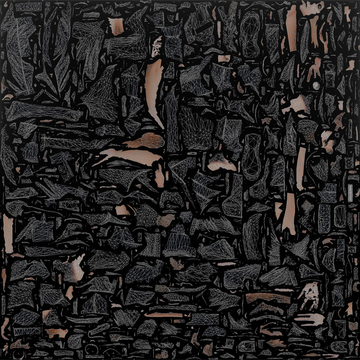 Door Staff Woman Holding A Hand Up In A Stop Gesture - UV layout, base color map