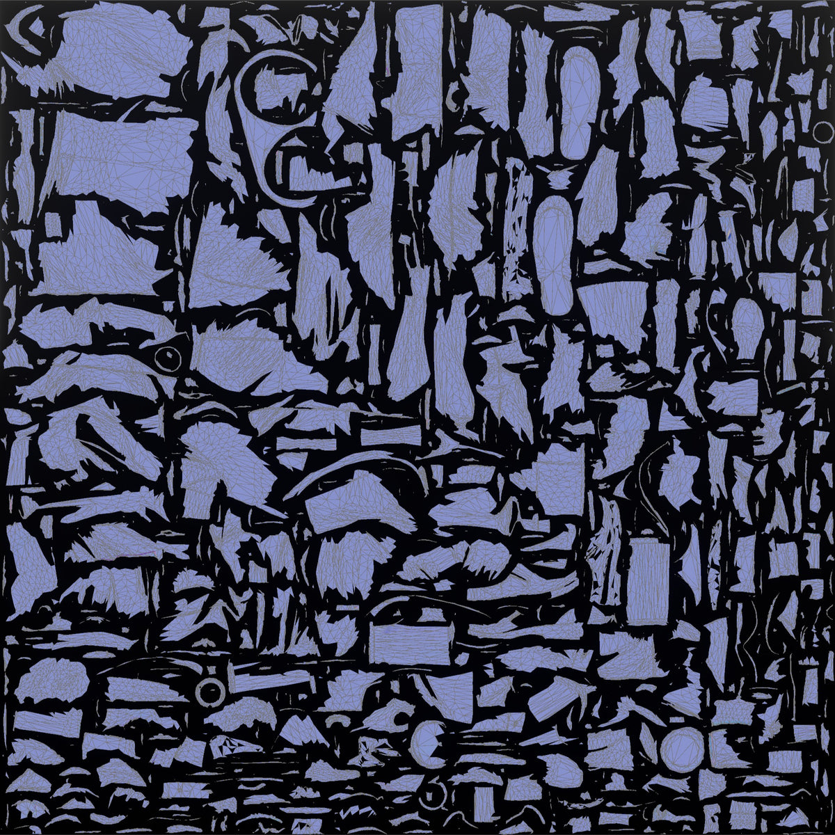 Server Man Pouring Water From A Pitcher Into A Glass - UV layout, normal map