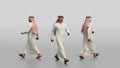 Middle-Aged Athletic Emirati Man in Kandura and Ghutra