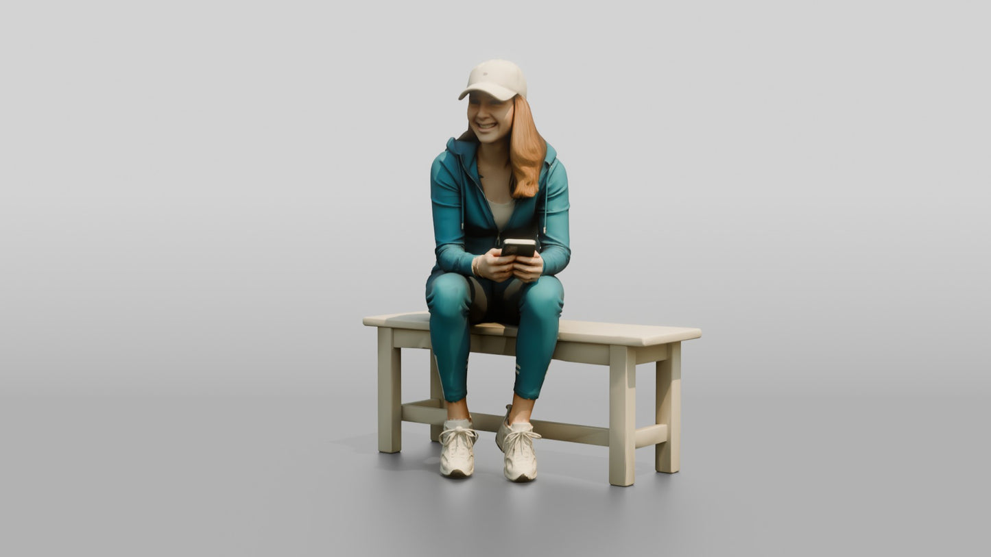 Sporty Athleisure Woman 02