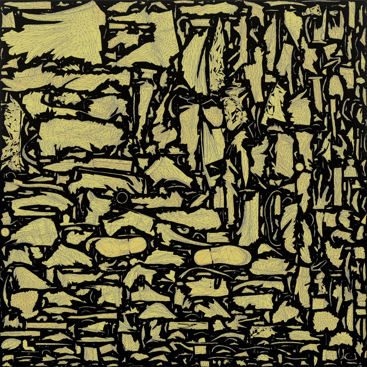 Construction Worker Man 77 - UV layout, metallic roughness map