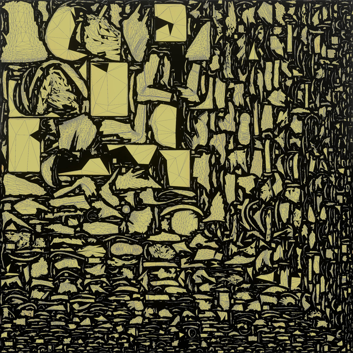 Hiker Sitting and Eating an Energy Bar - UV layout, metallic roughness map