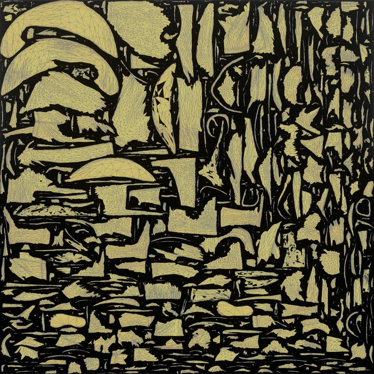 Spa Client Woman Standing Barefoot On A Mat, Arms At Sides, Calm Expression - UV layout, metallic roughness map
