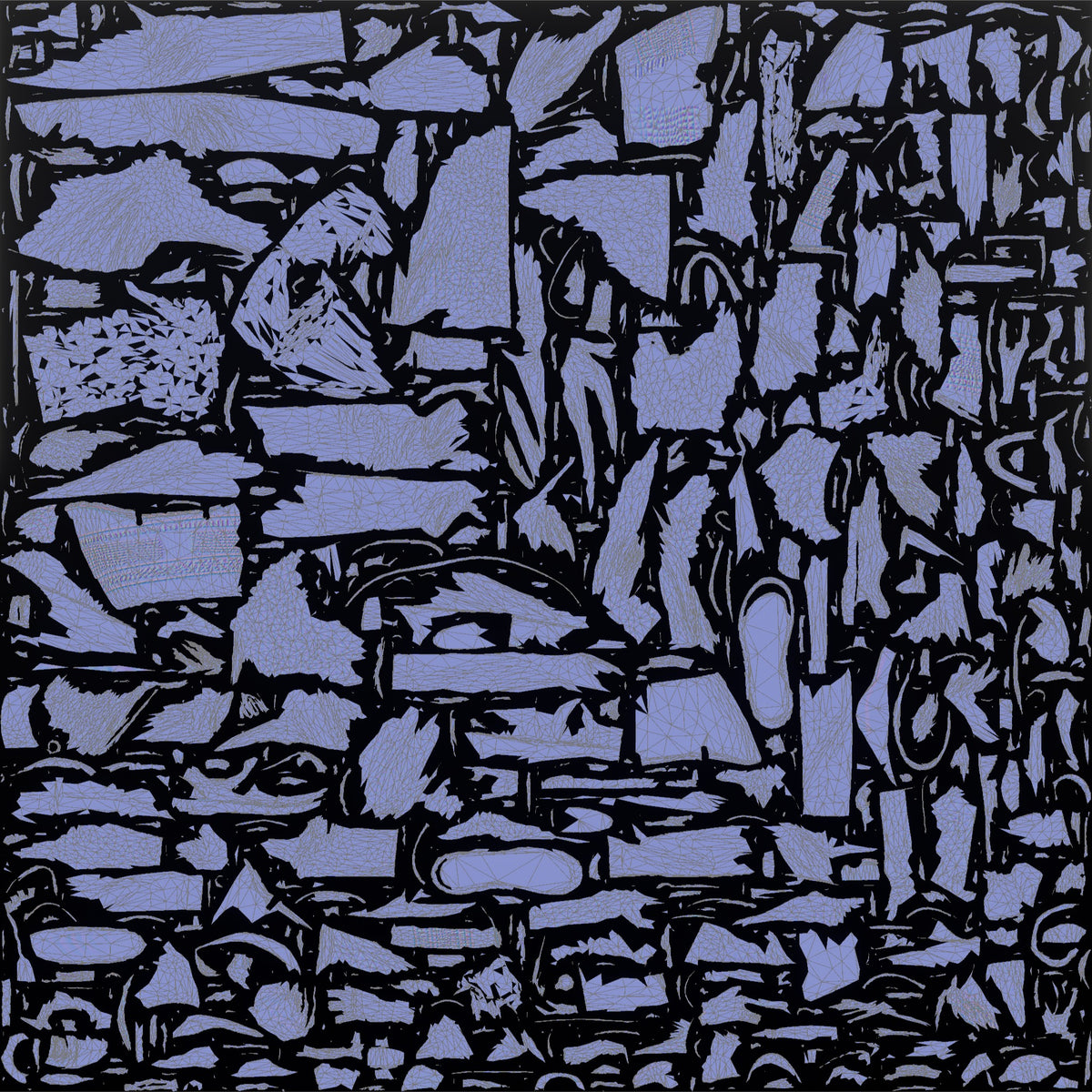 Woman Customer Carrying A Small Woven Basket - UV layout, normal map