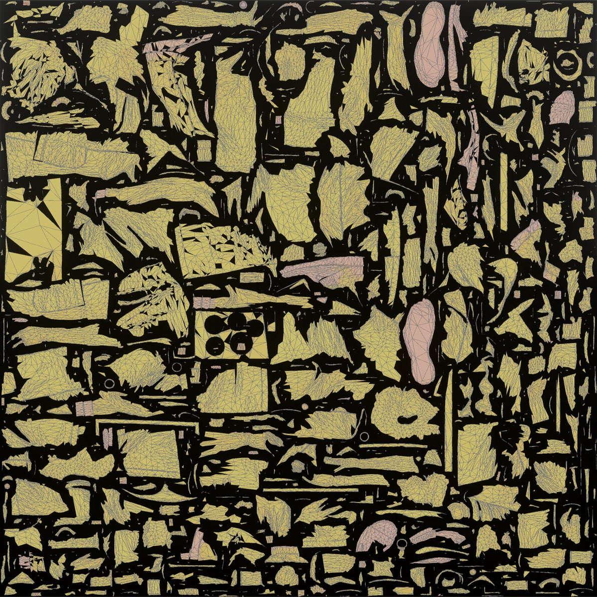 Esthetician Man Holding A Small Tray Of Skincare Products - UV layout, metallic roughness map