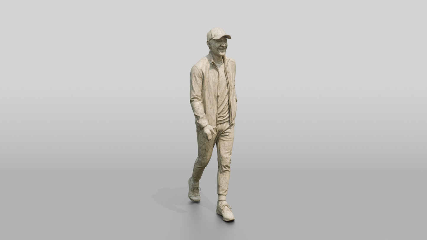 Sporty Athleisure Man 03