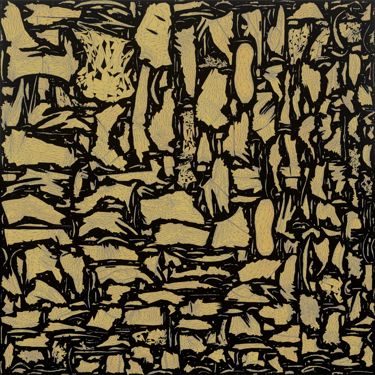 Fitness Influencer Man Standing With Hands In Pockets, Looking To The Side - UV layout, metallic roughness map
