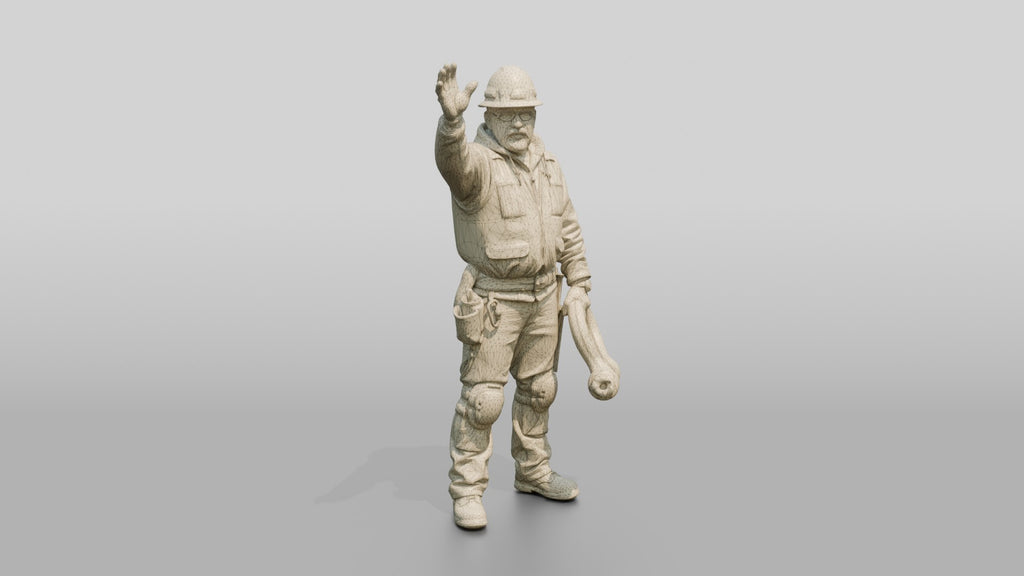Construction Worker Man 40