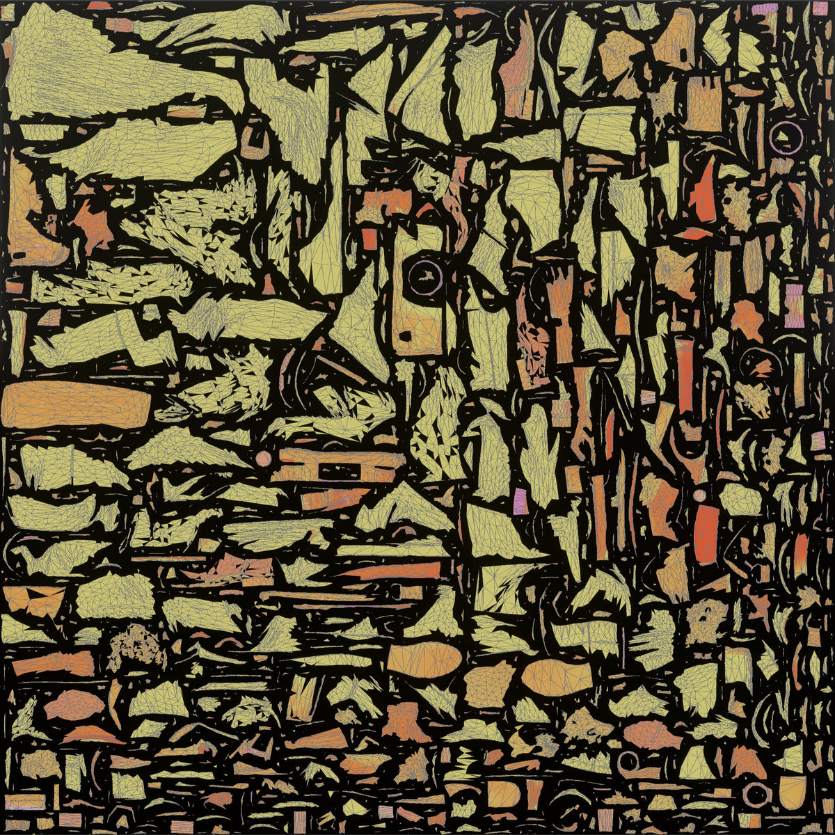 Mother Carrying A Diaper Bag And A Coffee Cup - UV layout, metallic roughness map