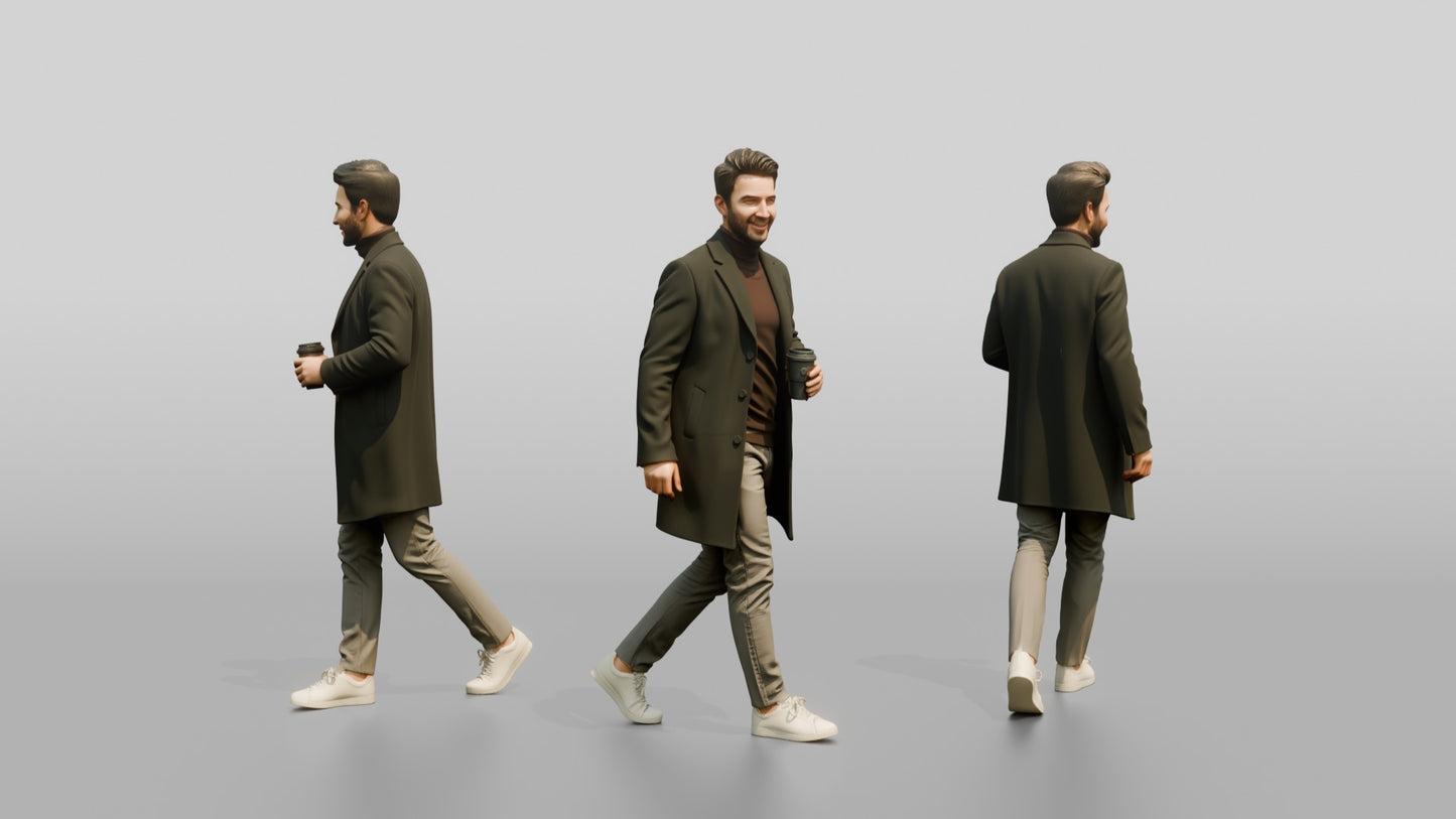 Smart Casual Professional Man 07
