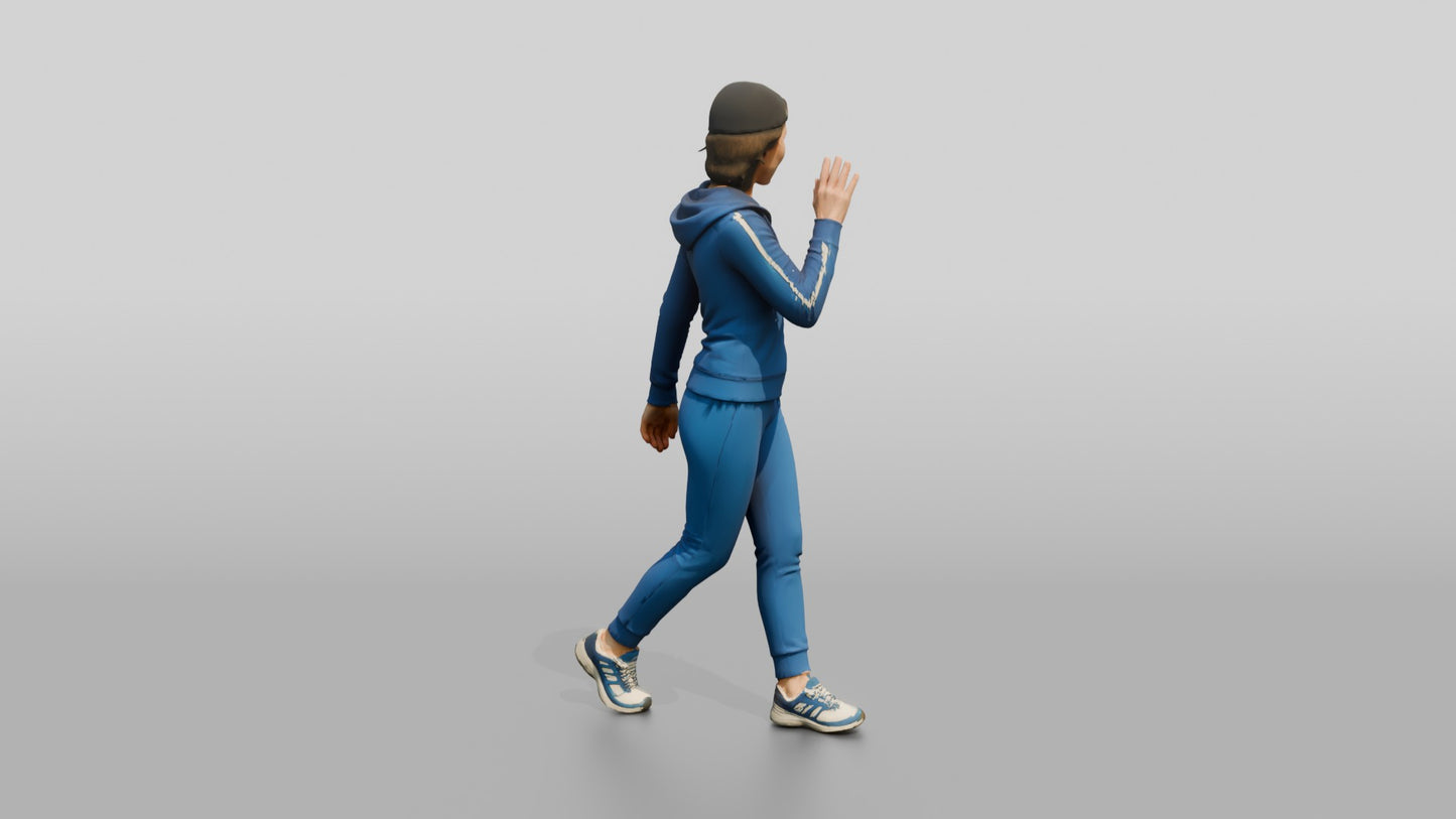 Sporty Athleisure Woman 10