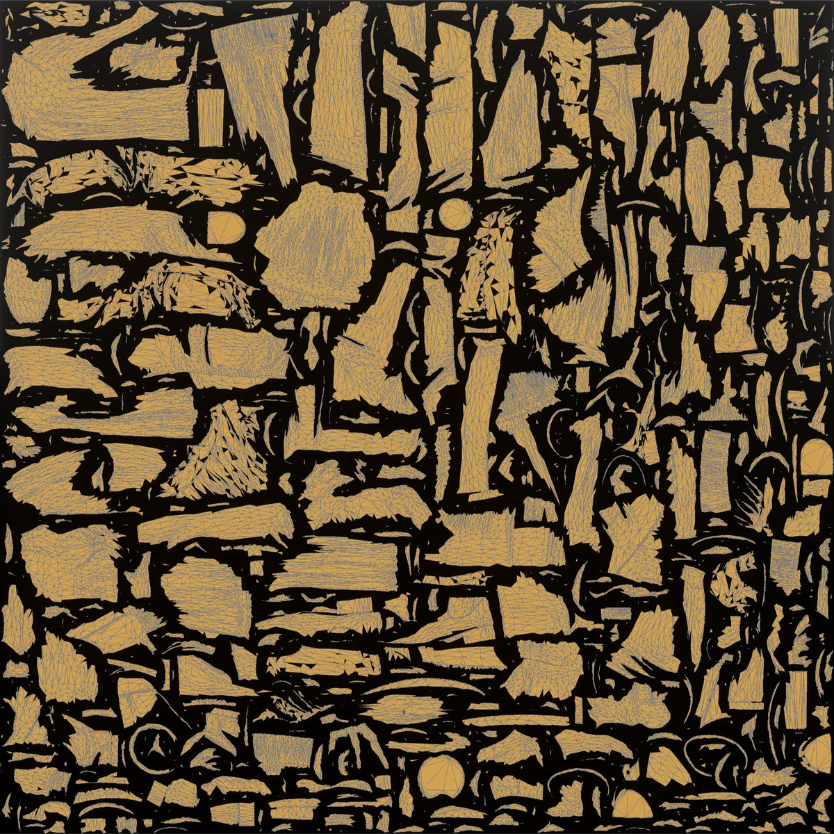 Mother Holding A Coffee Mug With Both Hands, Warming Them - UV layout, metallic roughness map