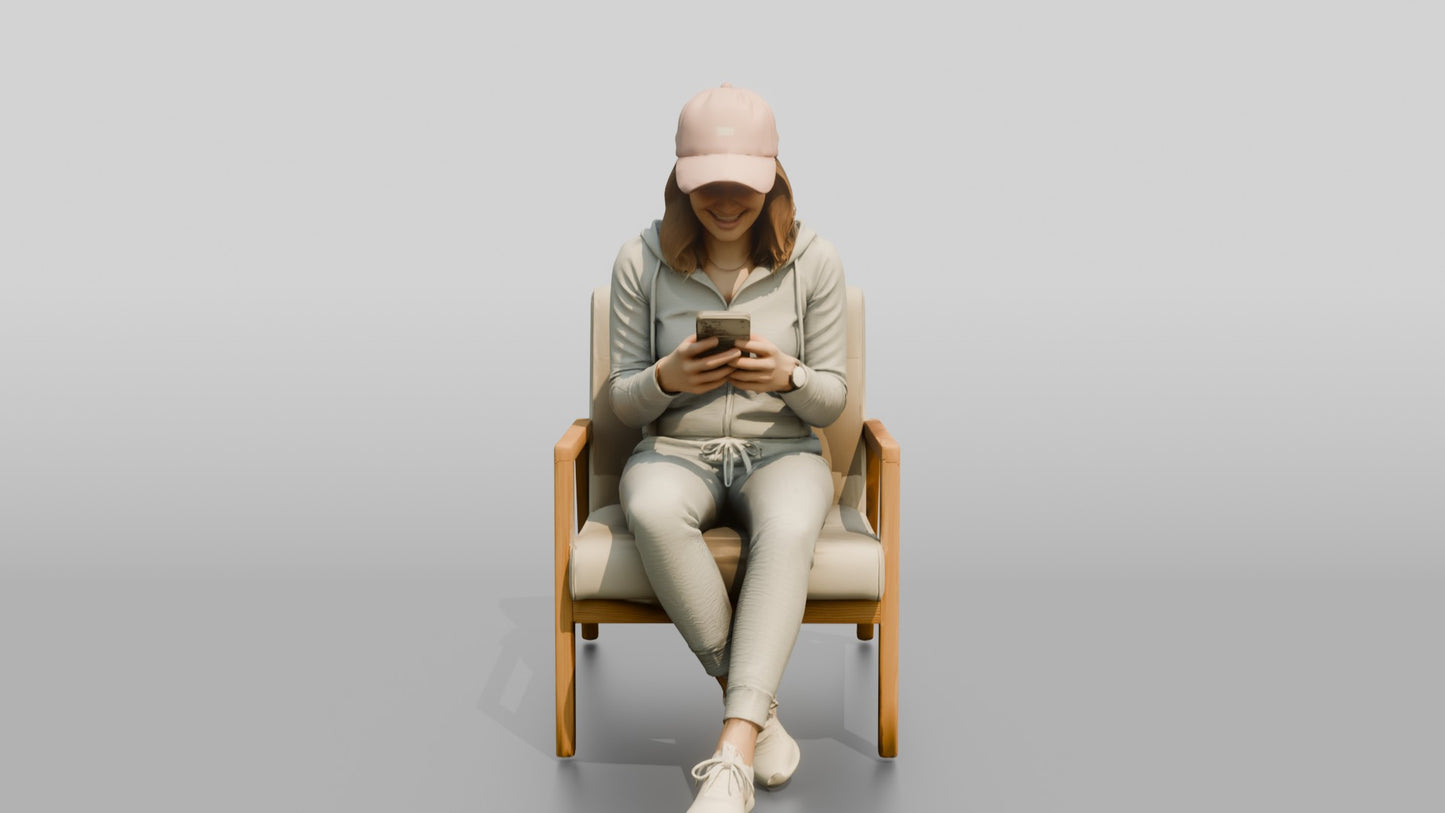 Sporty Athleisure Woman 08