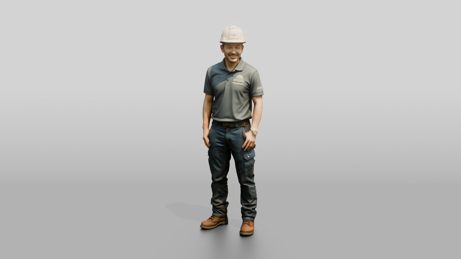 Construction Worker Man 87