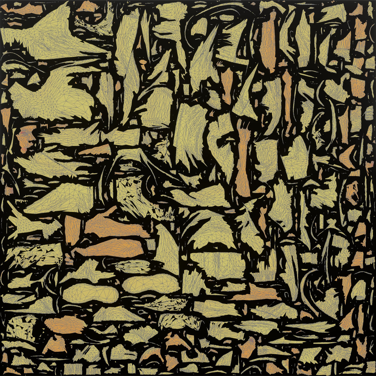 Man Customer Trying On A Beanie Hat - UV layout, metallic roughness map