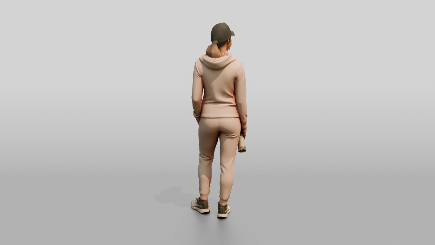 Sporty Athleisure Woman 04