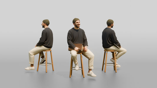 Casual Student Urban Creative Man 05