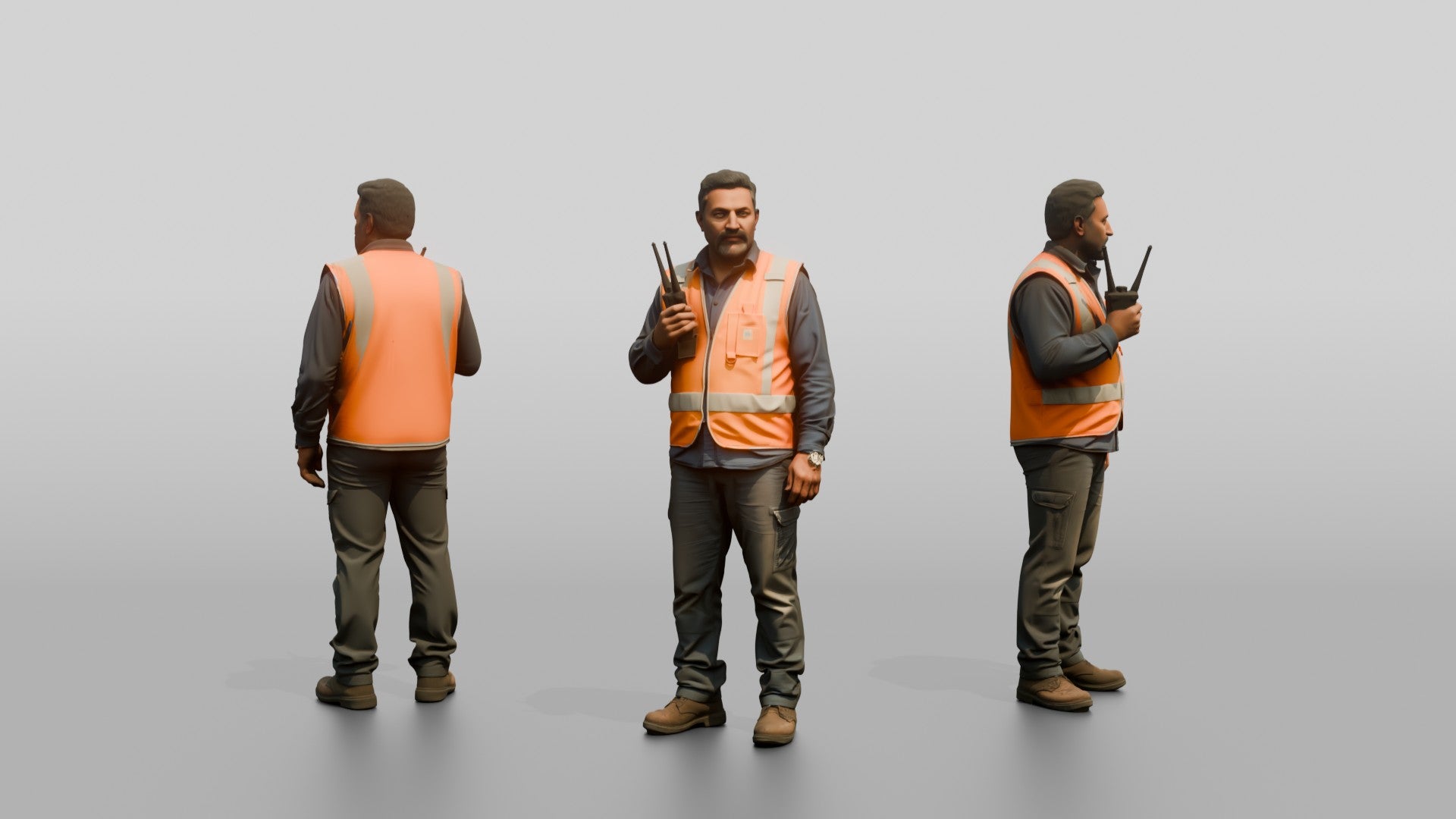 Construction Worker Man 90