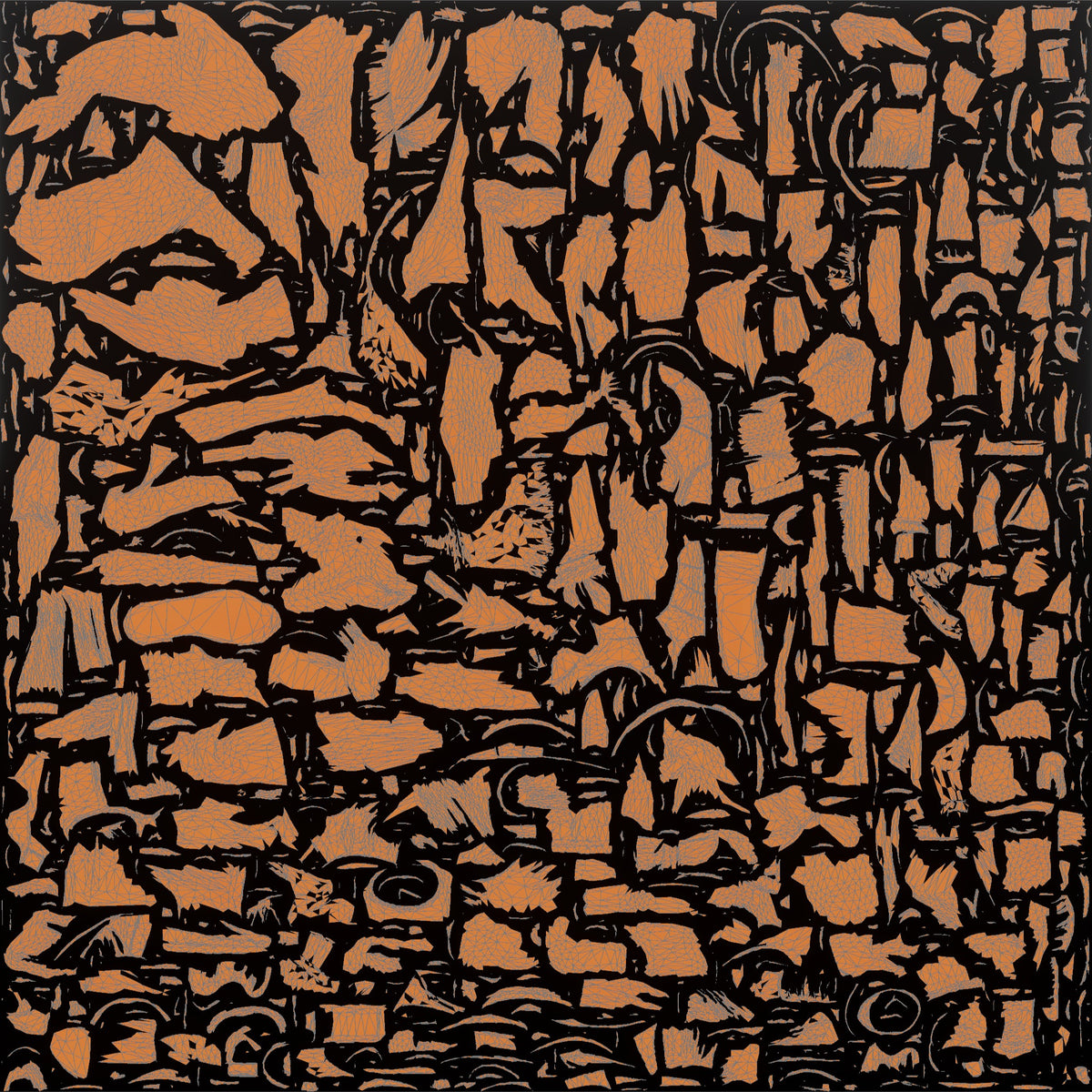 Boxer Measured Left Jab - UV layout, metallic roughness map