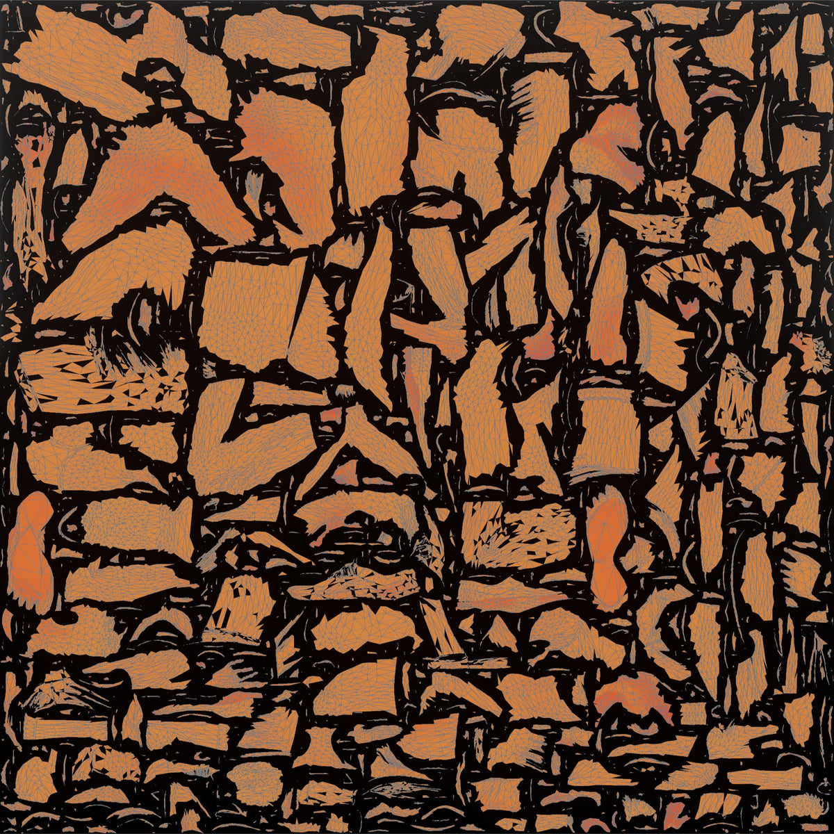 Bodyweight Athlete Man Holding A Deep Squat Position, Arms Crossed - UV layout, metallic roughness map
