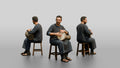 Darbuka Drummer Playing Goblet Drum