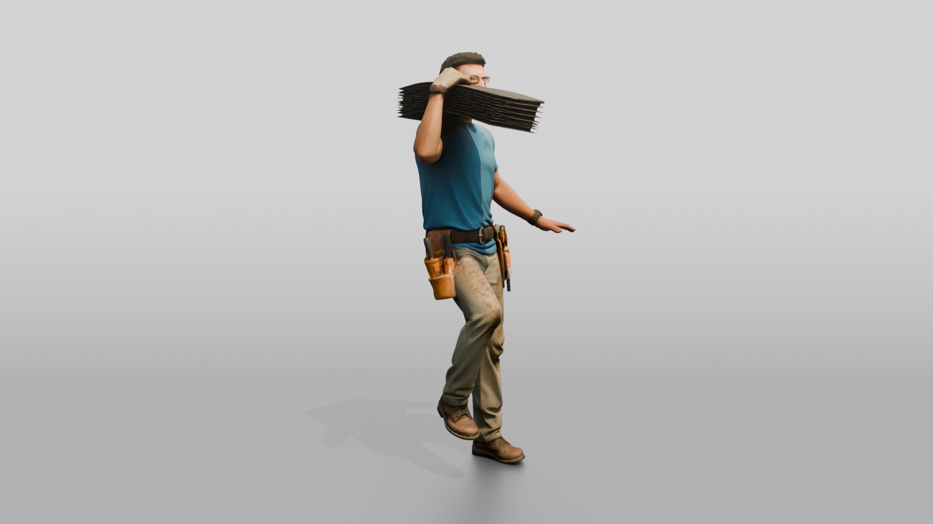 Construction Worker Man 29