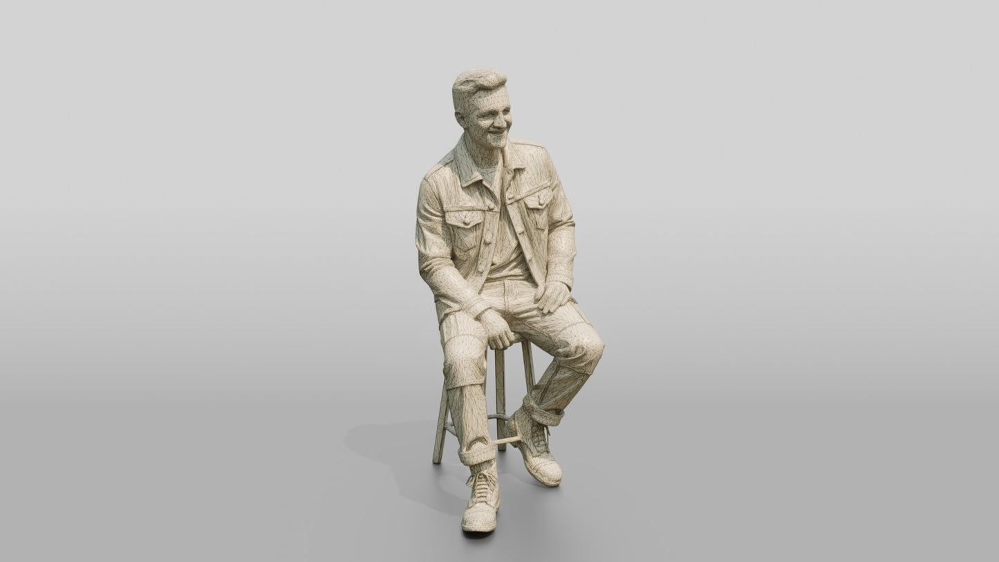 Denim Workwear Man 03