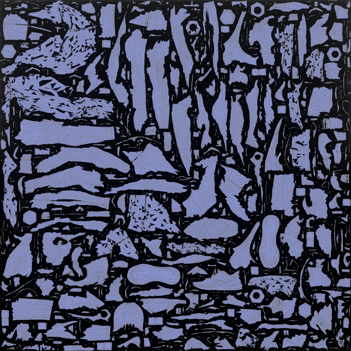 Weightlifter Woman Doing A Dumbbell Lateral Raise - UV layout, normal map